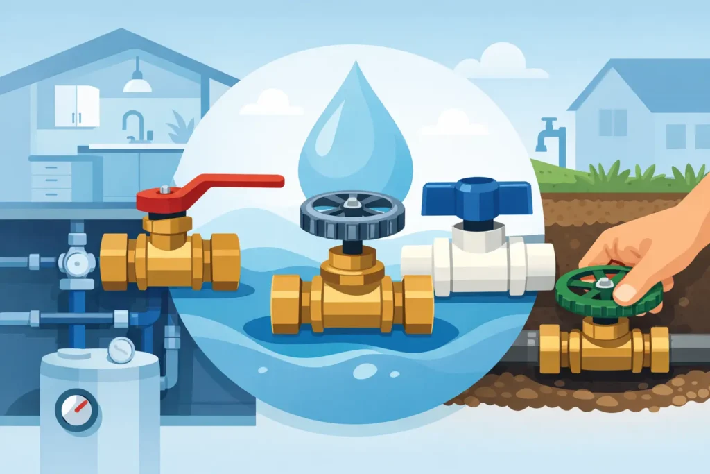 A Homeowner’s Guide to Water Shutoff Valves