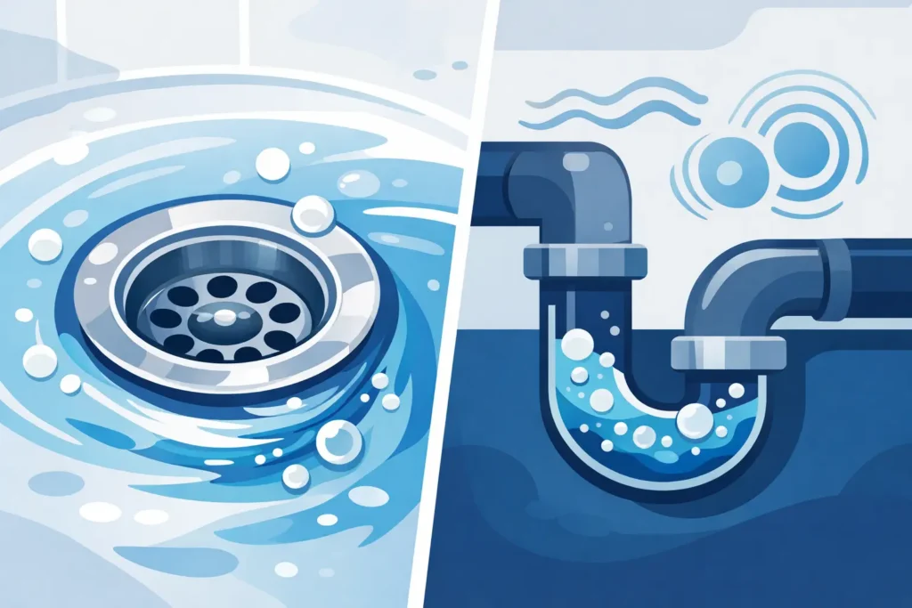 Drain Gurgling Causes and What the Sound Means