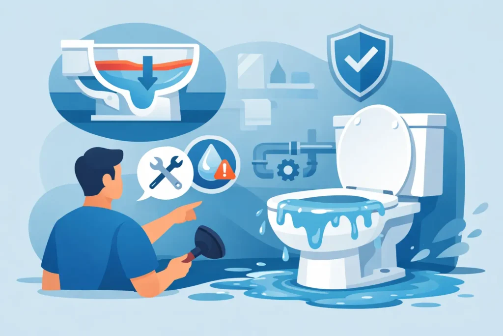 How to Prevent Toilet Overflow Before It Starts