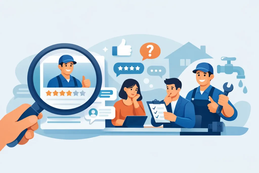 How to Read Local Plumber Testimonials Wisely