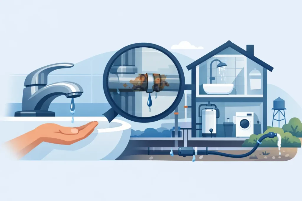 Low Water Pressure at Home? Find the Cause