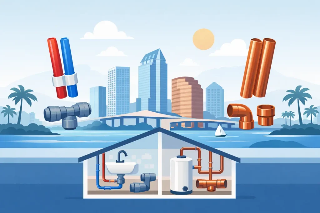 Wesley Chapel PEX Versus Copper Repiping Cost in Tampa Bay Plumbers