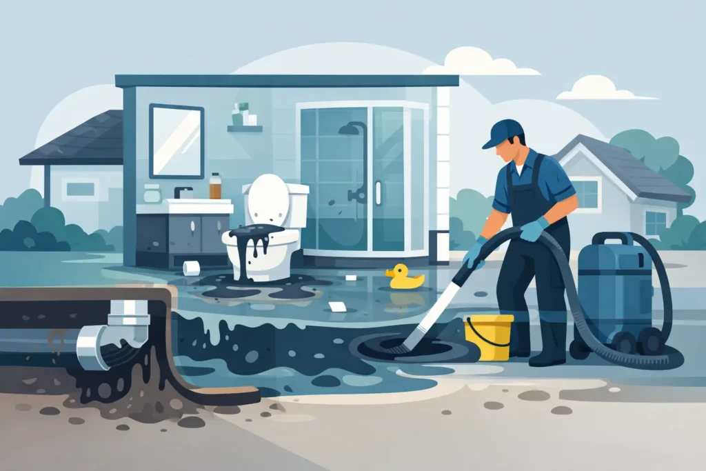 Wesley Chapel Sewer Backup Cleanup Wesley Chapel Homeowners Need Plumbers
