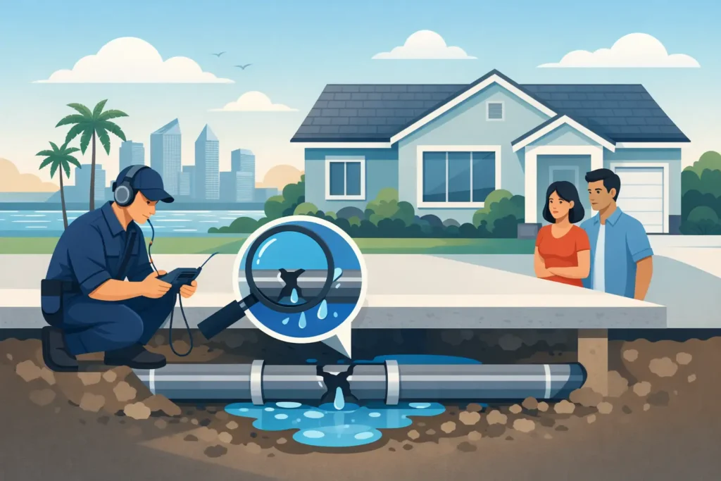 Wesley Chapel Slab Leak Detection Tampa Homeowners Can Trust Plumbers