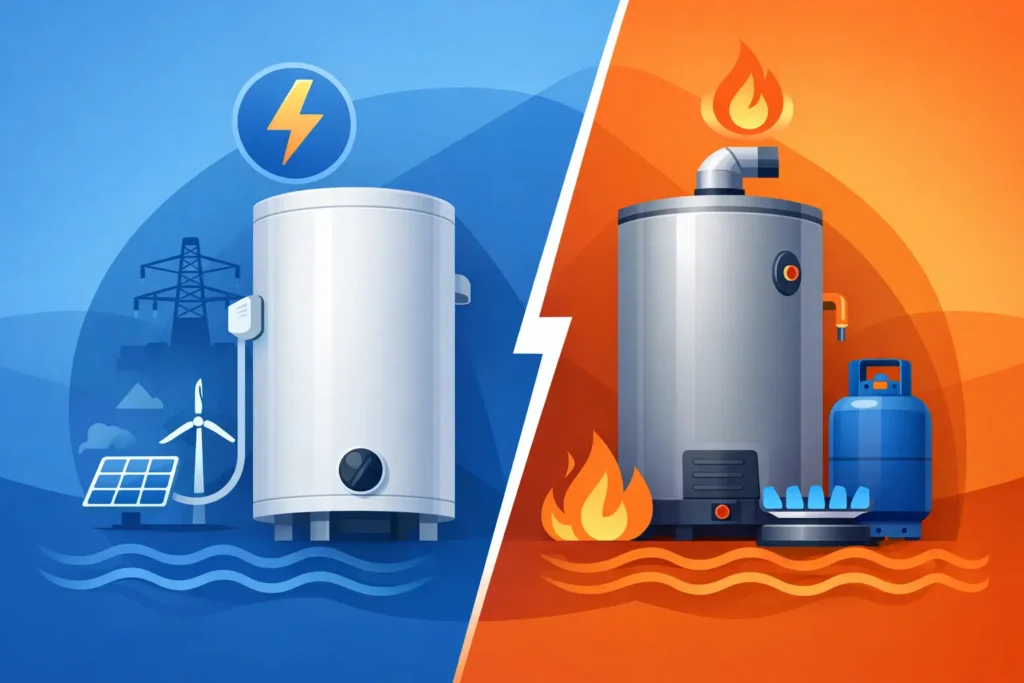 Electric Versus Gas Water Heaters: Which Fits?