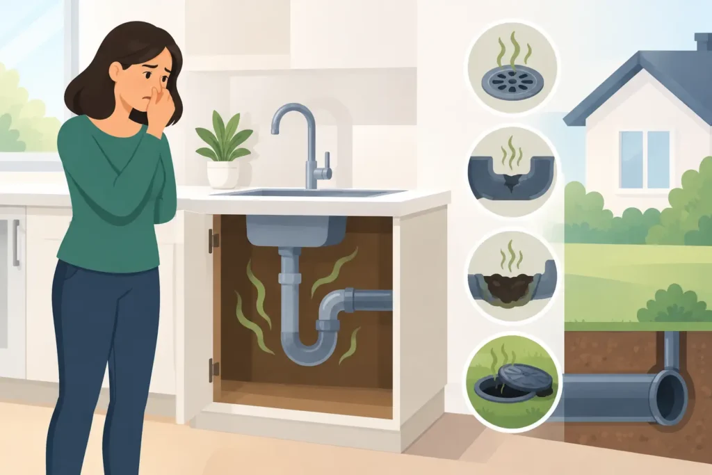 Homeowner Guide to Sewer Odors and Their Causes